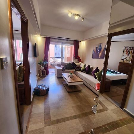 Appartement Patio Centre Gueliz Marrakesh Bagian luar foto